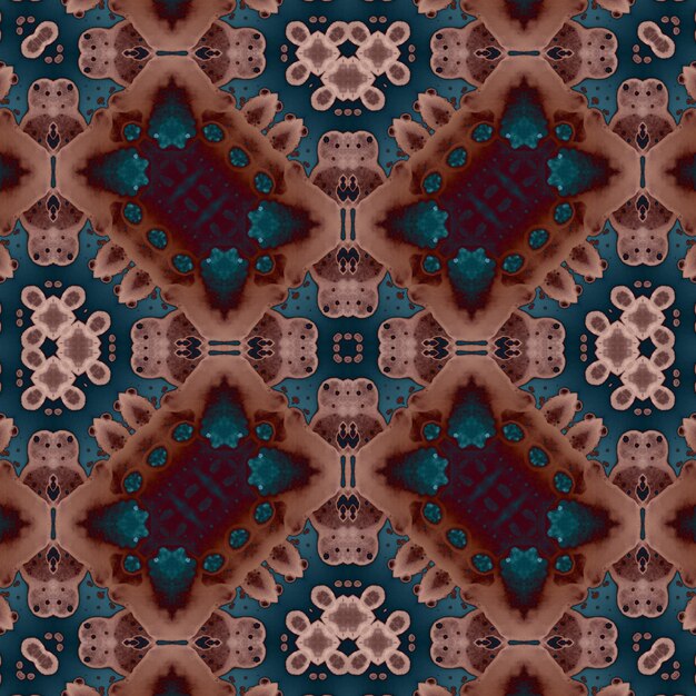 Square seamless patterns Woven wonderful digital patterns Modern fashion Kaleidoscope