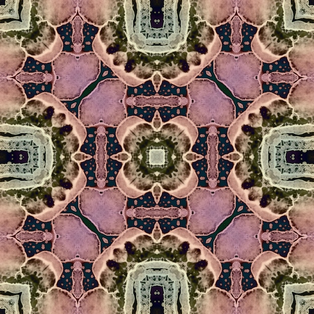 Square seamless patterns Woven wonderful digital patterns Modern fashion Kaleidoscope