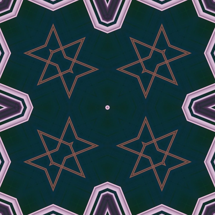 Photo square seamless patterns woven wonderful digital patterns modern fashion kaleidoscope