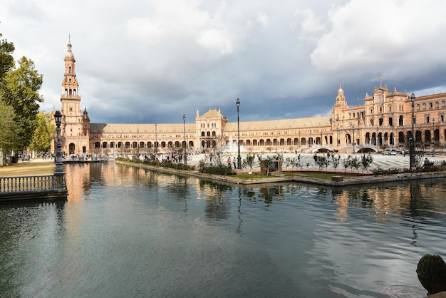 Square of Spain in Seville