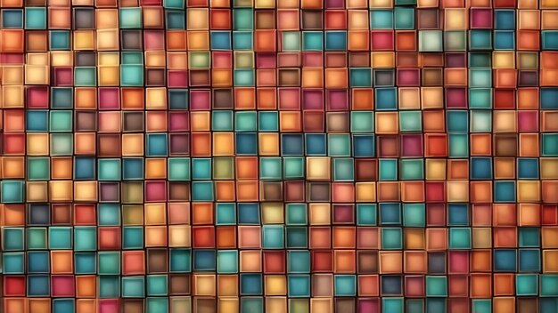 Square tile fabric wallpaper background various forms of patterns