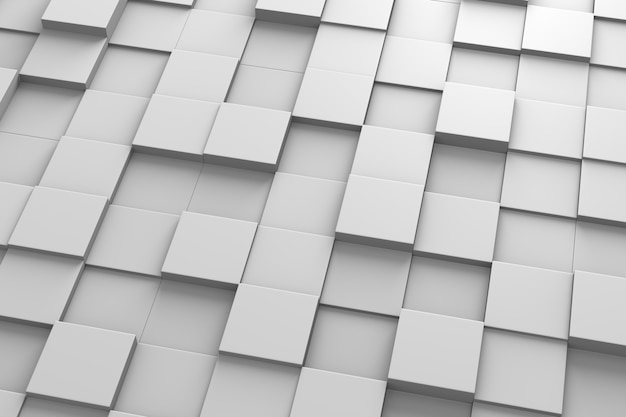 Squared Tiles 3D Pattern