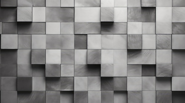 Squares gray geometric texture