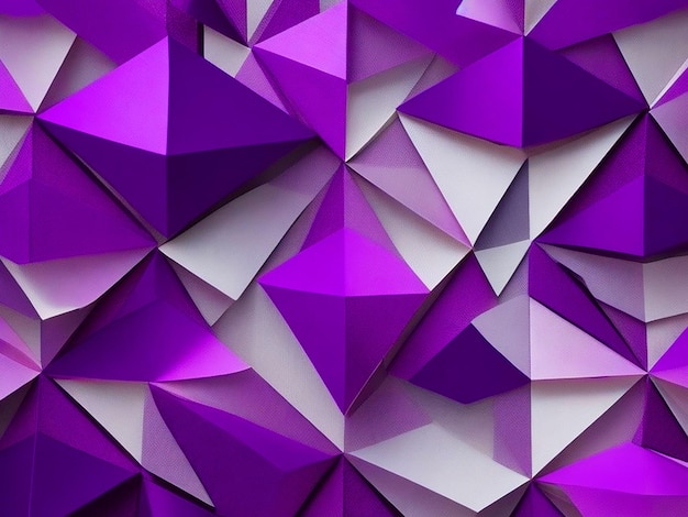 紫色のトーンの正方形と三角形のパターンを無料でダウンロード