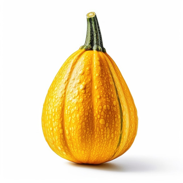 Squash isolated on white background generative AI