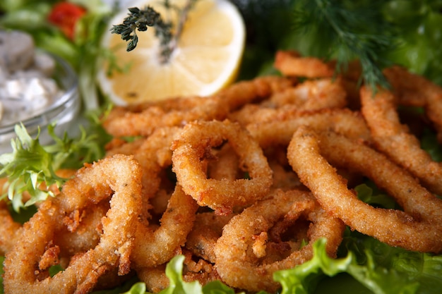 Squid rings