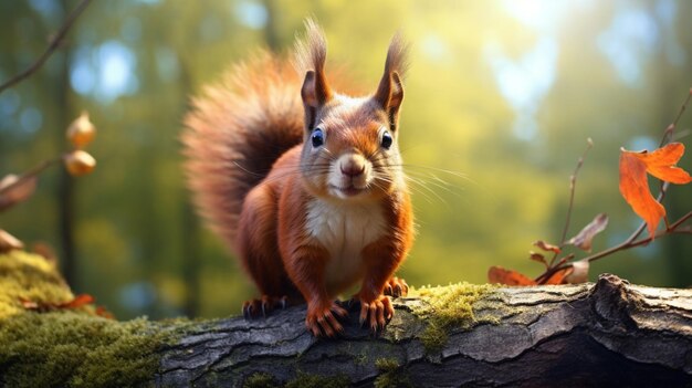 squirrel high quality background