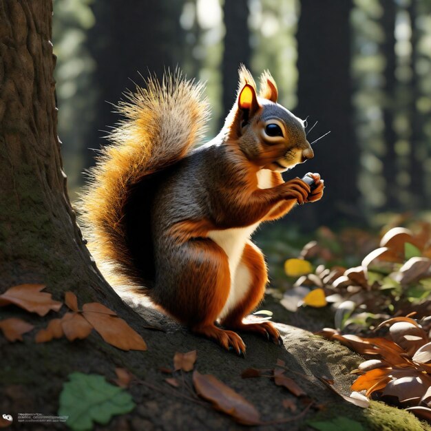 Squirrel's Woodland Adventures A Tale of the Forest