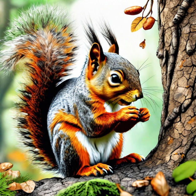 Squirrel's Woodland Adventures A Tale of the Forest