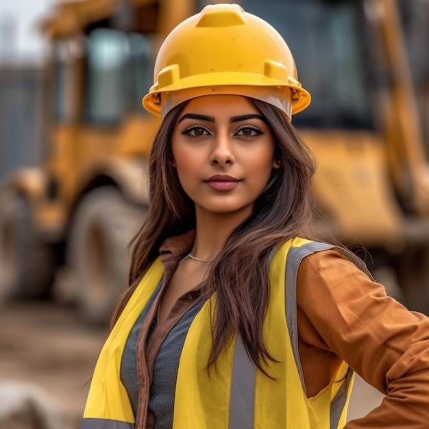 Sri Lankan Female Civil Engineer