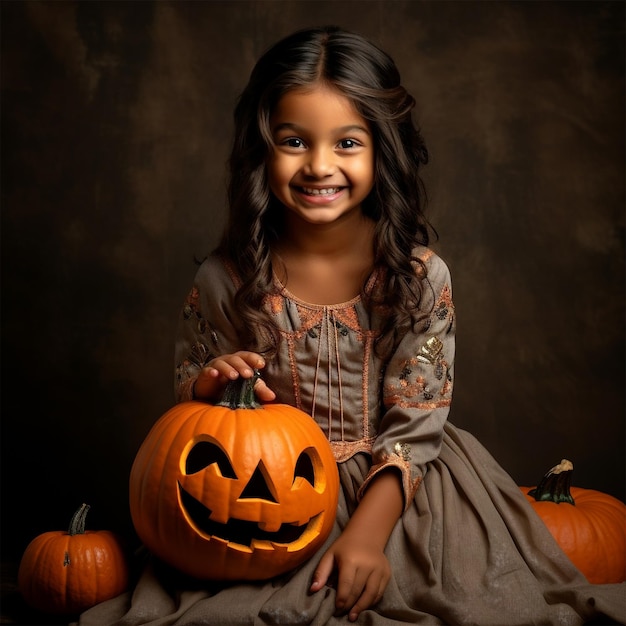 Photo sri lankan girl halloween costume