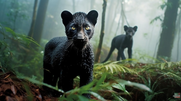 Sri lankan Panther Leopard Black Panther