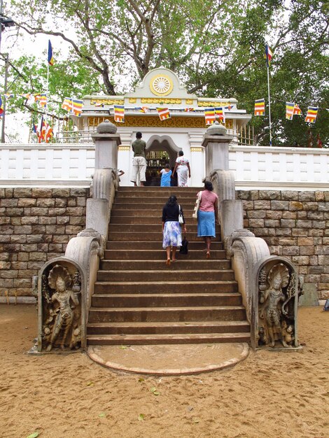 Sri Maha Boodhi Temple, Anuradhapura, Sri Lanka