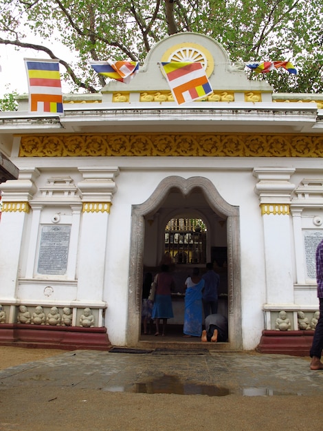 Sri Maha Boodhi Temple, Anuradhapura, Sri Lanka