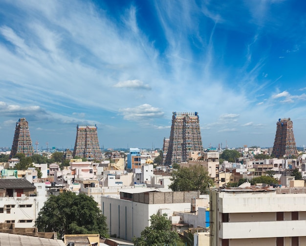 Sri Menakshi Temple Madurai Tamil Nadu India