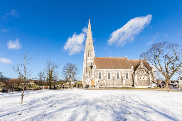 Photo st alban's church copenhagen denmark