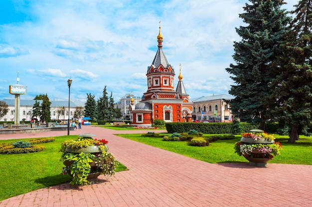 Foto cappella di san alexander nevsky yaroslavl