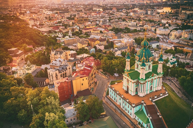 St Andrew's Church in Kyiv