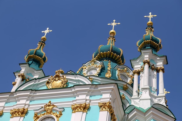 Foto chiesa di sant'andrea a kiev ucraina