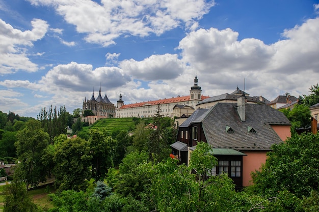 St Barbara gotische kathedraal in Kutna Hora Bohemen