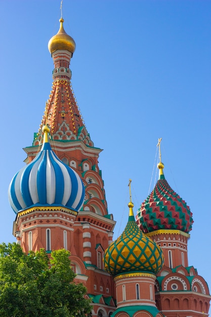 Фото Собор василия блаженного, москва, россия, красная площадь