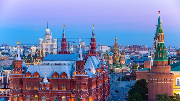 St. Basil's Cathedral on Red Square in Moscow