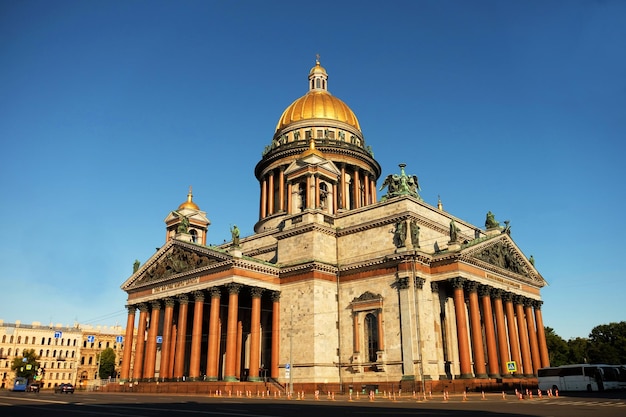 St Isaac's Cathedral Isaakievskiy Sobor in Saint Petersburg Russia It is a landmark of Petersburg