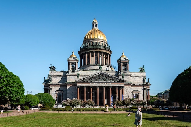 St Isaac's Cathedral in St Petersburg Russia 2022