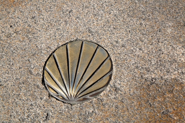 St James Way Shell Symbol, Santiago de Compostela, Spain