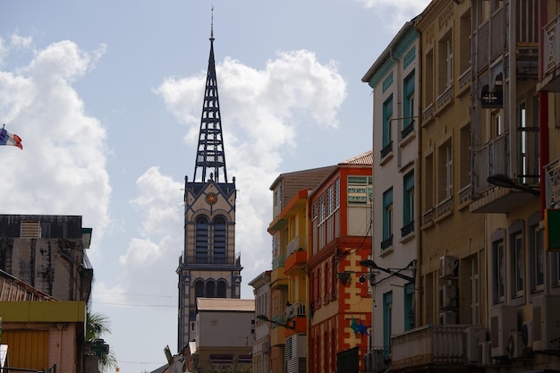 St Louis Cathedral Fort de France op het Franse Caribische eiland Martinique