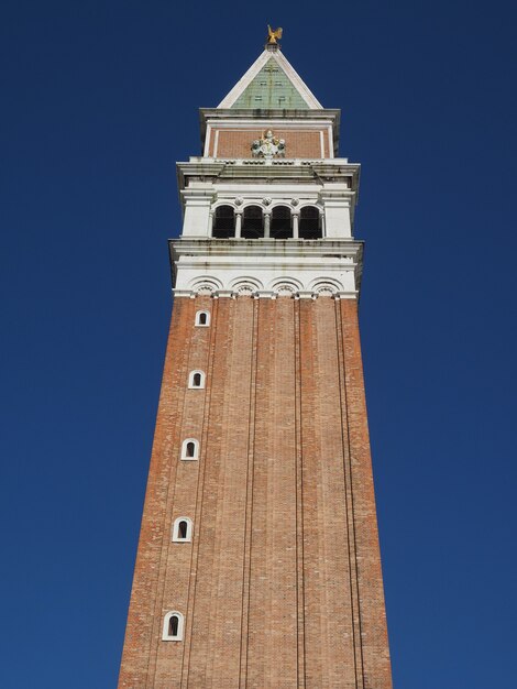 St Mark campanile in Venice