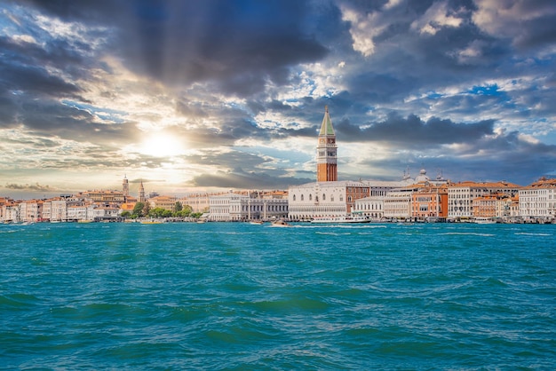 St marks campanile tower in venice italy