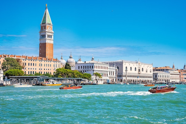 St marks campanile tower in venice italy