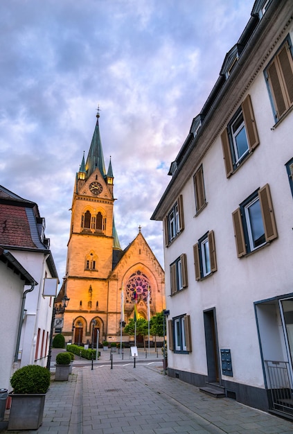 Chiesa di santa maria a bad homburg, assia, germania