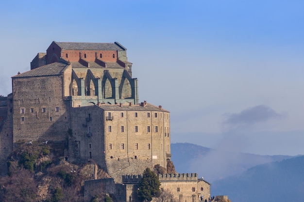 St Michael Abbey Sacra di San Michele Italy Monastic mediaeval building