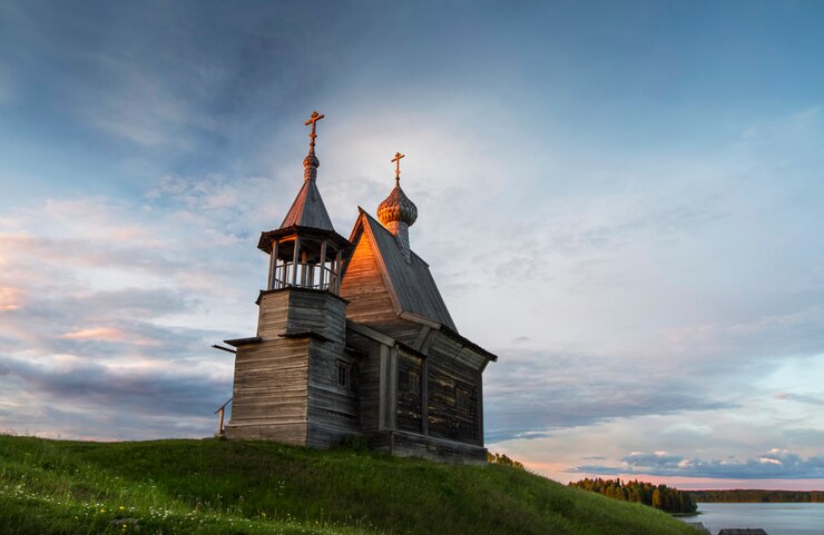 Фотография никольская часовня. кенозерский национальный парк