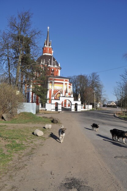 St Nicolaaskerk dorp Tsarevo