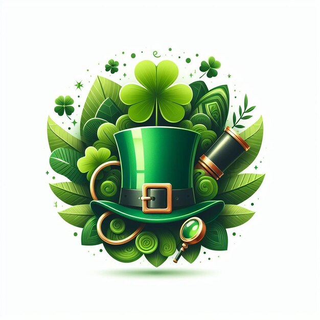 Photo st patrick day poster banner flyer and st patrick background