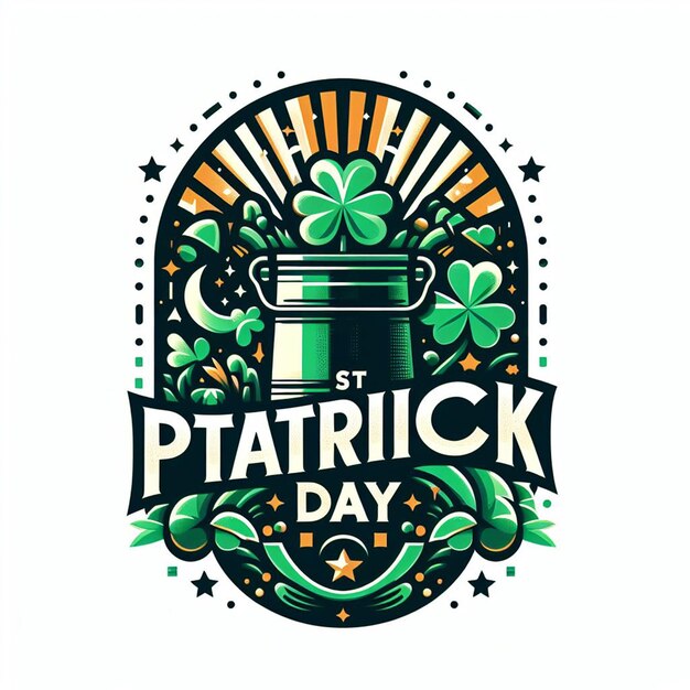 Photo st patrick day poster banner flyer and st patrick background