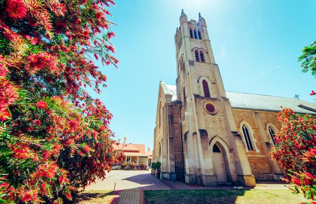 ヨークタウンの聖パトリック教会 ヨークは西オーストラリアで最も古い内陸の町です