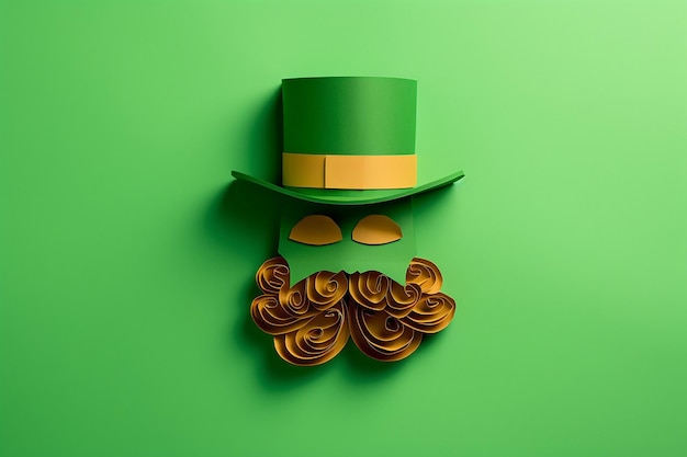 St. Patrick's Day achtergrond groen