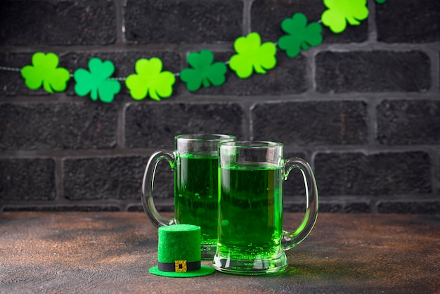 St. Patrick’s day green beer