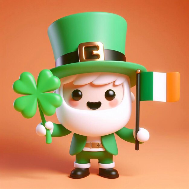 St Patrick's Day Leprechaun