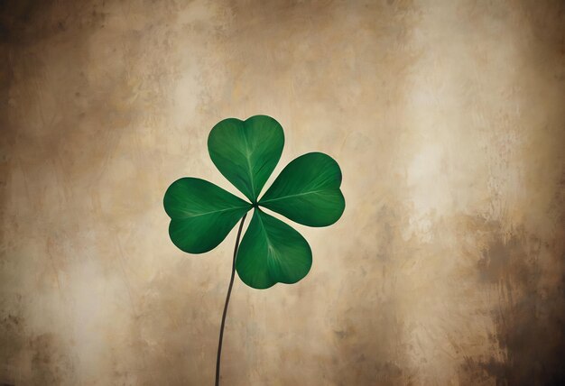 Photo st patricks day abstract background clover green hat gold coins leprechaun hat with clover