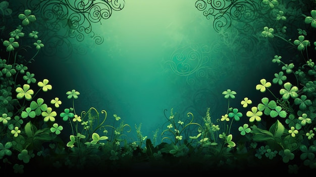 St patricks day background