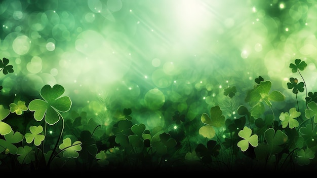 St patricks day background