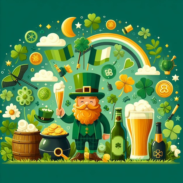 Photo st patricks day background