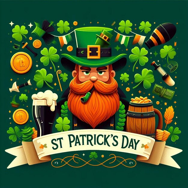 Photo st patricks day background