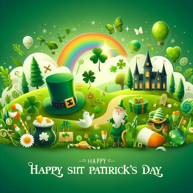 St patricks day background