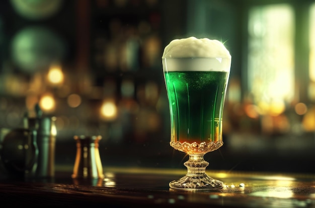 Foto il giorno di san patrizio bevi un pub irlandese